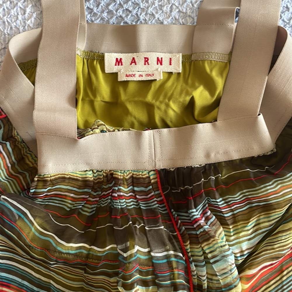 Beautiful Marni Multicolor Silk Dress - image 6
